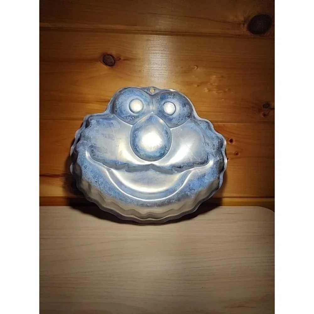 Elmo Vtg 2002 Wilton Face Cake Pan 2105-3461 Mold Sesame Street Birthday Gift